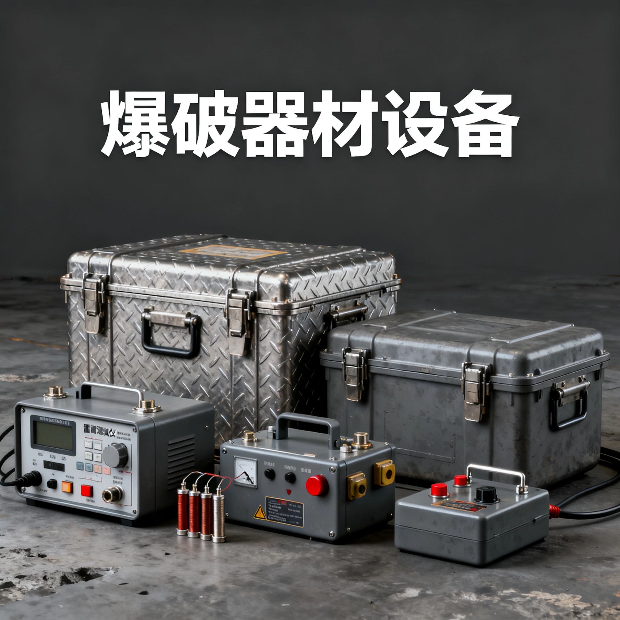 蓬江爆破工程师的“兵器库”：常用器材一册通
